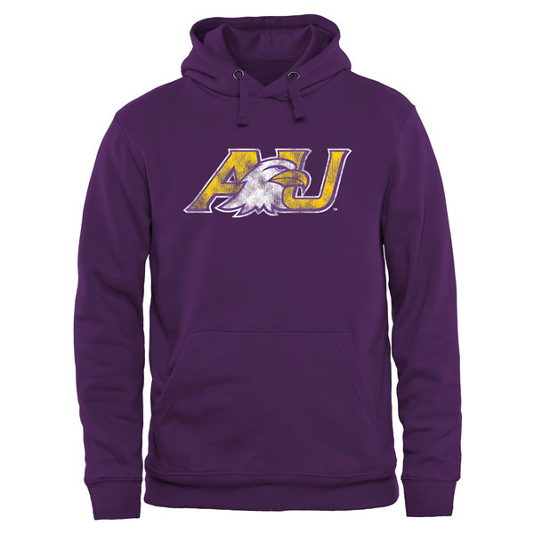 Men NCAA Ashland Eagles Classic Primary Pullover Hoodie Purple->more ncaa teams->NCAA Jersey